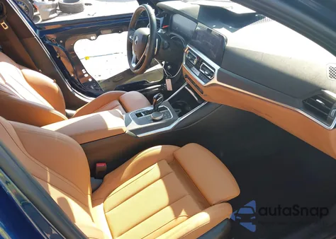 2022 BMW 330I из США, поврежденный, VIN 3MW5R1J00N8C26789